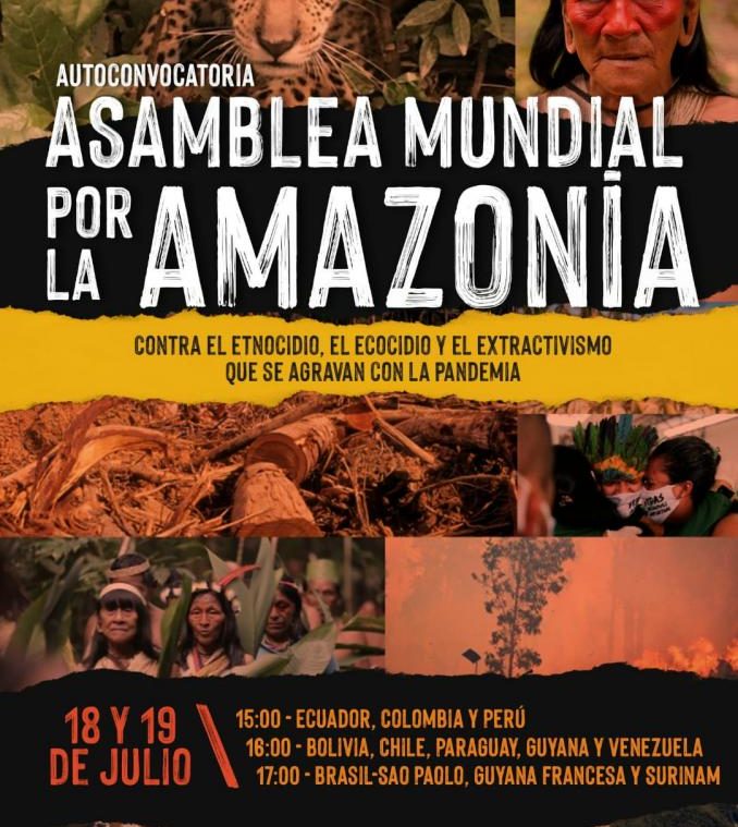 Lanzan Autoconvocatoria Para Asamblea Mundial Por La Amazonia Red